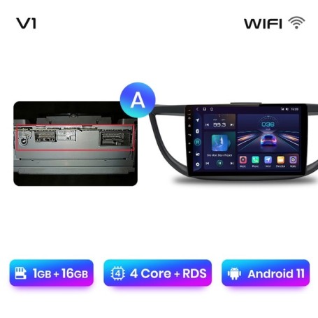 Radio Navegador Android para Honda CRV CR V (2012-2016)