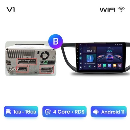 Radio Navegador Android para Honda CRV CR V (2012-2016)