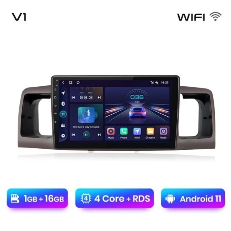 Radio Navegador Android para Toyota Corolla E130, E120, (2000-2004)