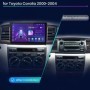 Radio Navegador Android para Toyota Corolla E130, E120, (2000-2004)