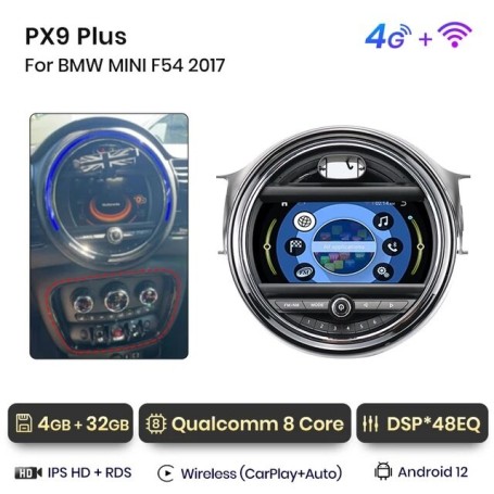 Pantalla Android para MINI F54 F55 F56 F57 F58 NBT EVO (2014-2022)