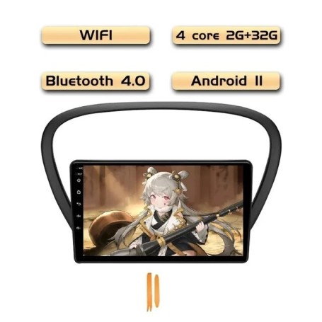 Radio Navegador Android para Peugeot 607 (2002-2010)