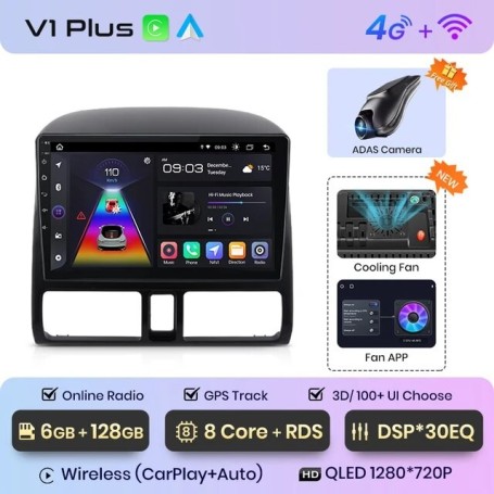 Radio Navegador Android para Honda CR V, CRV 2 (2001 - 2006)