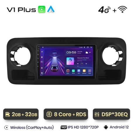 Radio Navegador Android para Mercedes Benz Sprinter