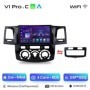 Radio Navegador Android para Toyota Fortuner Hilux Revo Vigo (2007 - 2015)