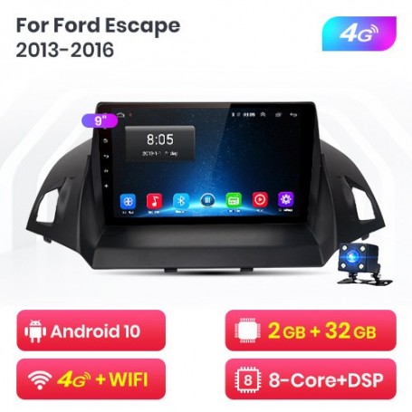Radio Navegador Android para Ford Kuga (Escape) 2013-2016