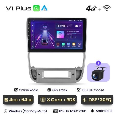 Radio Navegador Android para Peugeot 406 (1994 - 2005)