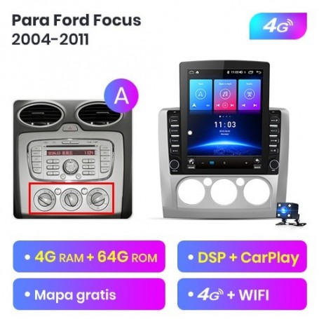 Equipo Multimedia para Ford Focus 2 (2004-2011)