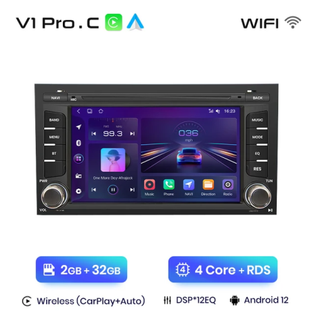 Radio Navegador Android para Seat Leon 3 MK3 Ibiza 2016 (2012-2020)