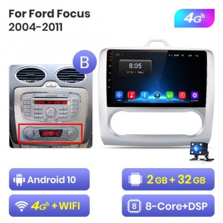 Equipo Multimedia para Ford Focus MK2 (2004-2011)