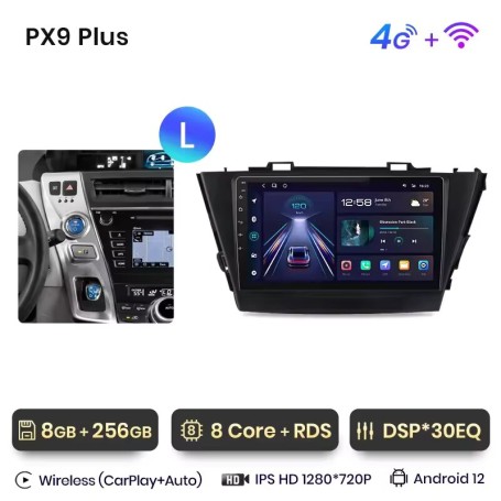 Radio Android para Toyota Prius Plus (Oferta Taxi)