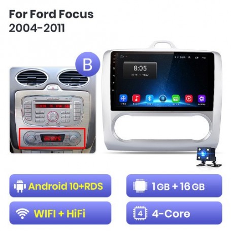 Radio Navegador Android para Ford Focus MK2 (2004-2011)