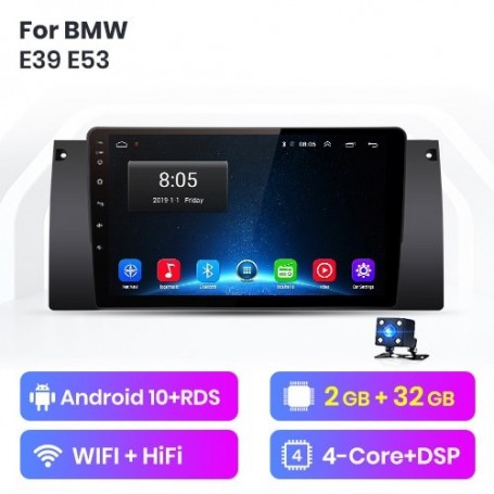 Radio Navegador Android para BMW E39 X5 E53 F15