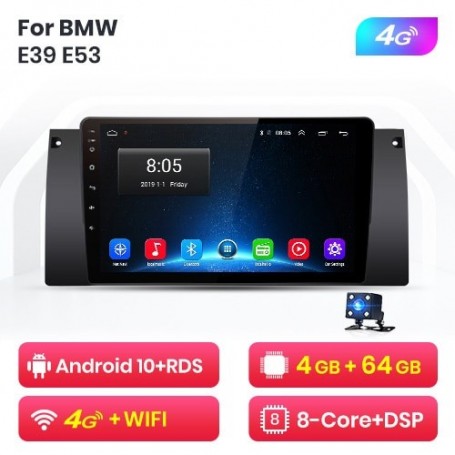 Radio Navegador Android para BMW E39 X5 E53 F15