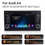 Radio Navegador Android para Audi A4 B6 S4 RS4 B7 B8 SEAT Exeo