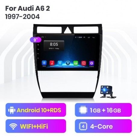 Radio Navegador Android para Audi A6 (1997-2004)