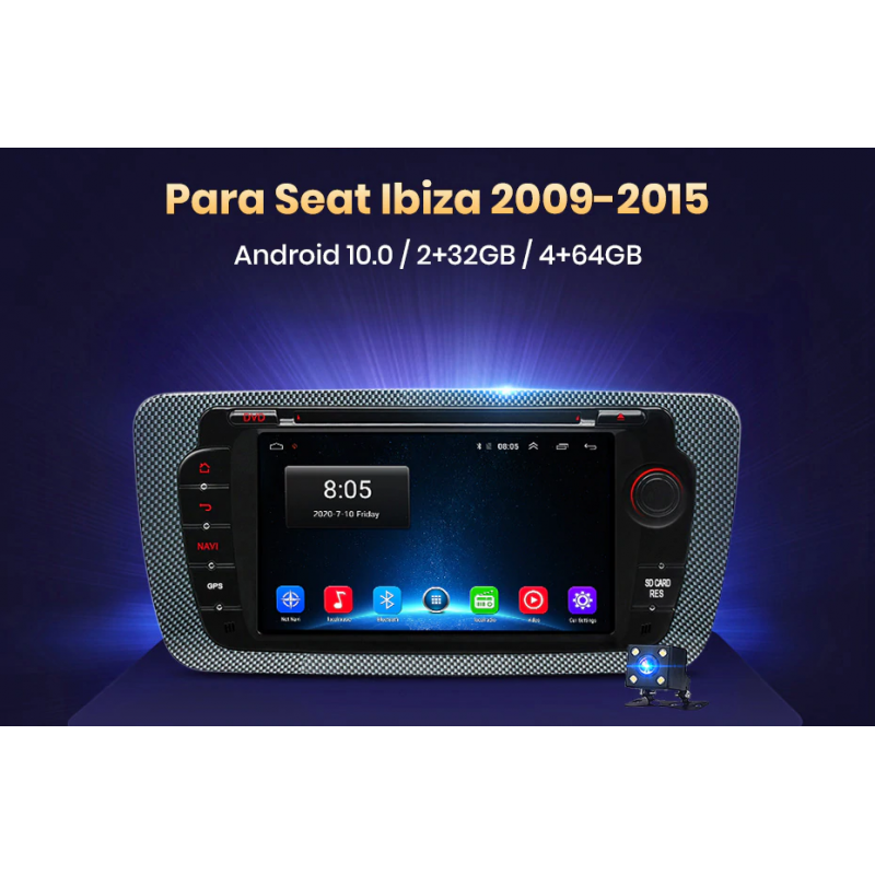Equipo Multimedia para Seat 6j MK4 (20092015) Color