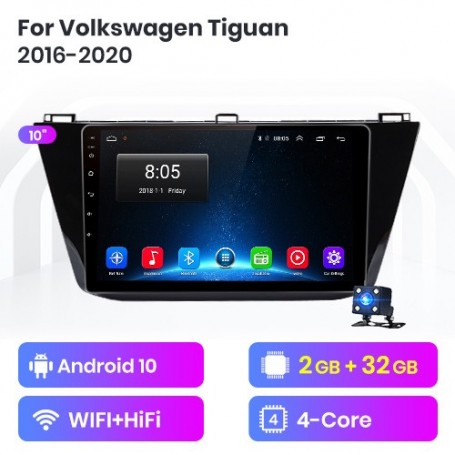 Radio Navegador Android para VW Tiguan (2016-2020)