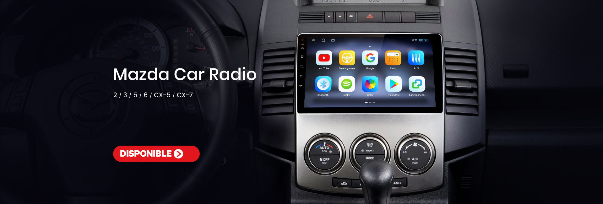 Radio para Mazda