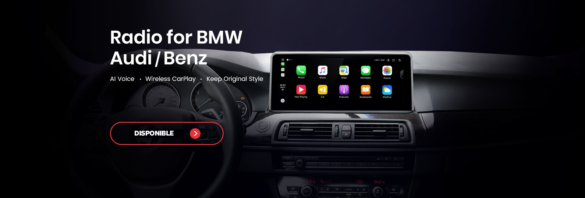 Radio para BMW
